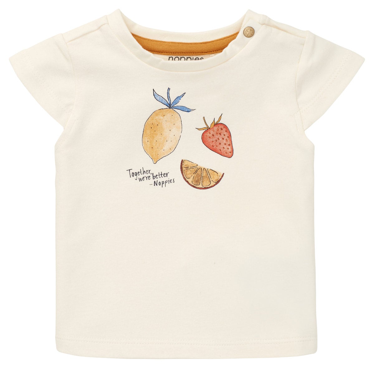 Noppies Short Sleeve Alcobendas Tee - Antique White Noppies Short Sleeve Alcobendas Tee - Antique White